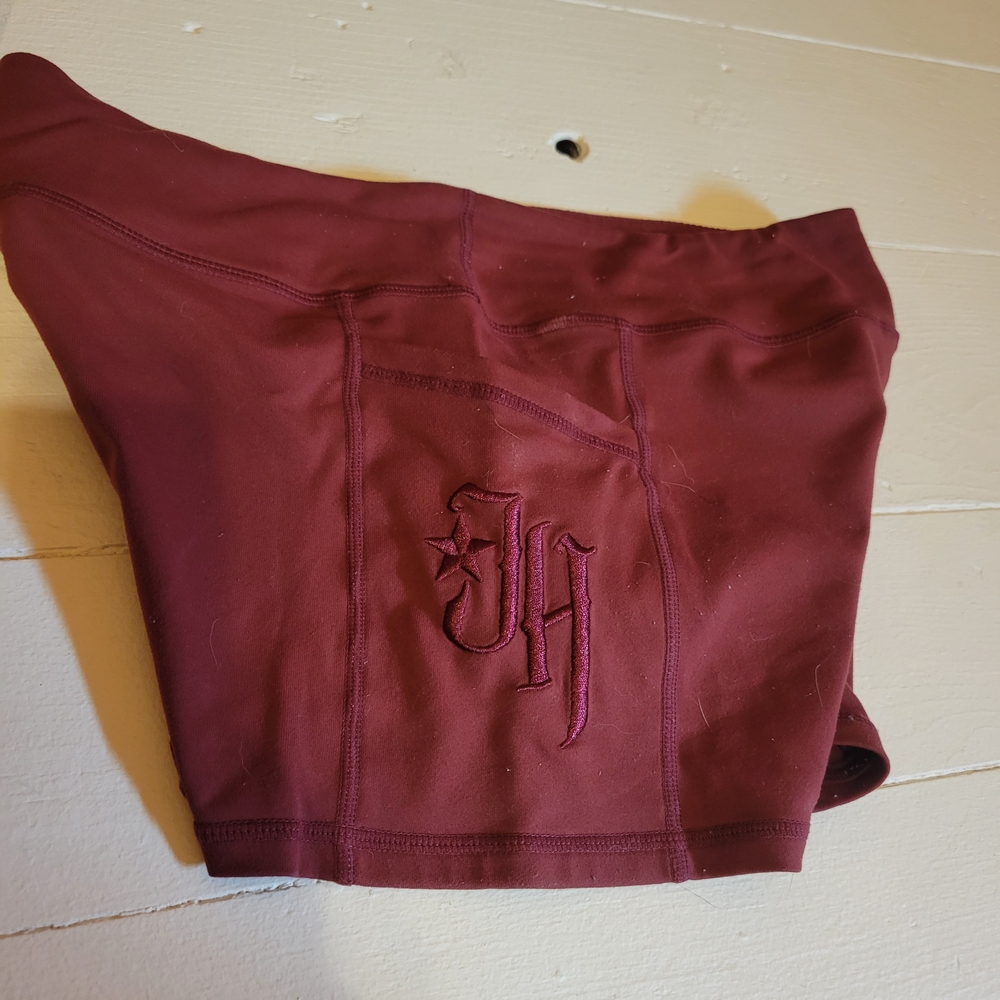 Kids Maroon Shorts